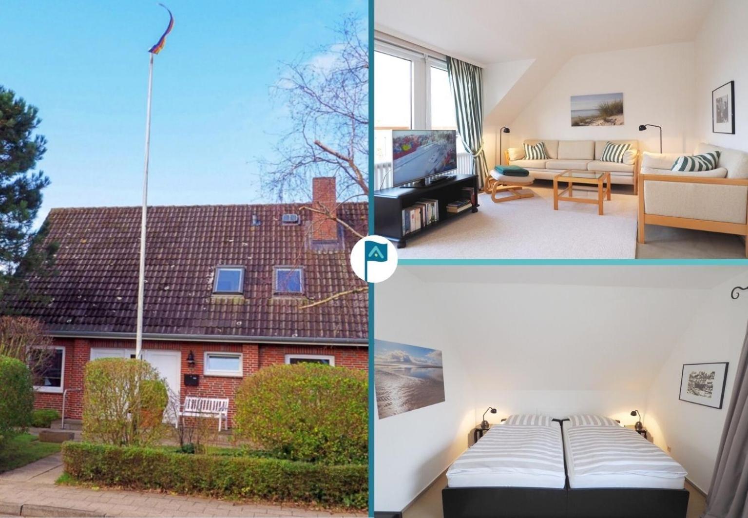 Ferienwohnung Helgolaender Strasse Wyk auf Föhr Exterior foto